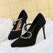 8366-9 Banquet Thin Shallow Mouth Suede Pointed Waterproof Platform Water Diamond Strap High Heels Single Shoes_vogvips.com