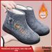 Shoe Winter Outdoor High-top Snow Cold-proof Warm Long Fleece-lined Thickened Women' Veratile Embroidered Cotton_vogvips.com