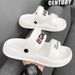EVA Summer Lightweight, Thick Soled, Trendy Personalized. They Are Suitable For Men's Beach Shoes, Outdoor Home Wear,_vogvips.com