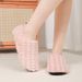 Women's Shoes Velcro Cotton Winter Slip-On House Slippers Fleece Lining, Anti-Slip Rubber Sole, Soft Velvet Upper, Comfortable Warm Indoor/Outdoor Use_vogvips.com