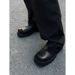 ShoeVault Beijiang Wolf Lazy Slip-On Thick-Soled Derby Men' Caual Square-Toe Britih Hong Kong Style Commuter Small Leather_vogvips.com