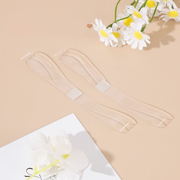 Shoe Accessories New style pearl diamond strap high heel sandals no heel anti fall heel straps no installation required elastic adjustable_vogvips.com
