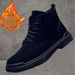 2015- New Warm Men's Shoes For Autumn And Winter, Mid-top Men's Shoes, Breathable Men's Boots_vogvips.com