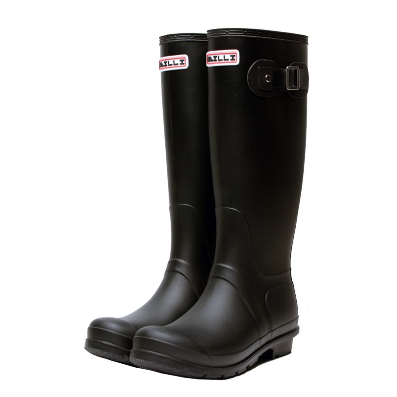 Hot Ladies NEW Waterproof Female Knee-high Fashion Women Rubber Boots Girls Rainboots PVC Rain Shoes 824b_vogvips.com
