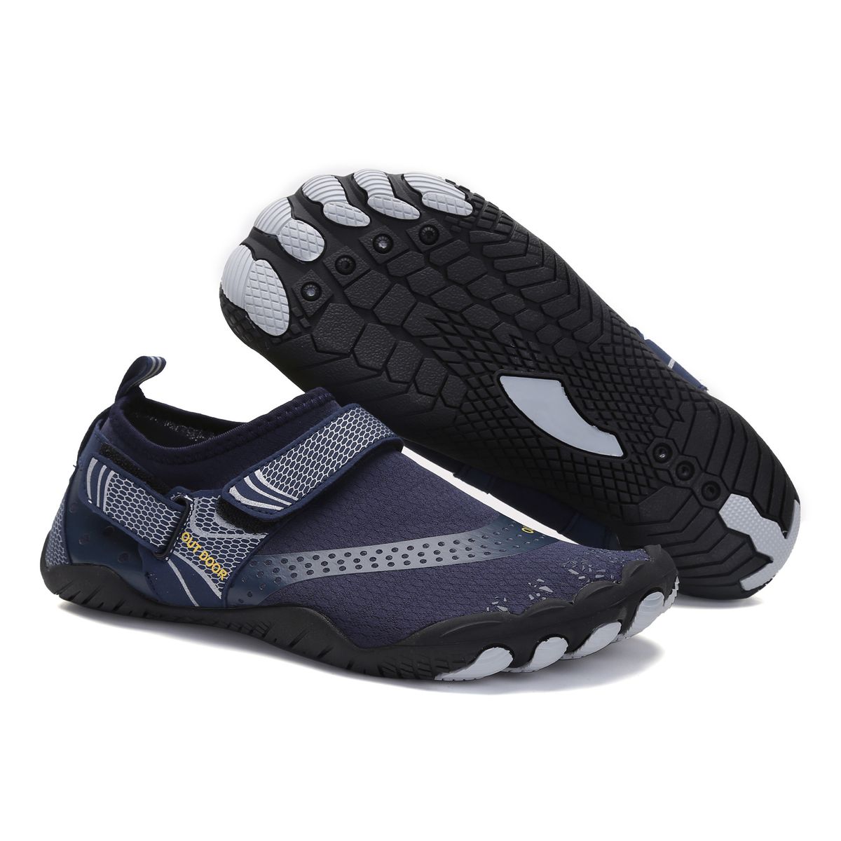 New Beach Shoes, Rafting And River Tracing Shoes, Large Size, Outdoor Cycling Sports Wading Shoes, Barefoot Skin Friendly Diving And Swimming Shoes_vogvips.com