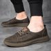 Round Head Lace-up Men's Small Leather Shoes Thick Sole Large Size Casual Shoes Men's Shoes_vogvips.com