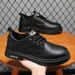 Chef Autumn New Trend Versatile Casual Board Men's Anti Slip And Wear-Resistant Leather Shoes Men_vogvips.com