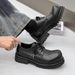 Niche Japanese-Style Large-Toe Derby Shoes For Men, Vintage Casual Leather Loafers, Workwear Style, 15548 Black-J_vogvips.com