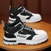 Euro Step Summer Martin Boots For Men, Casual Sports Shoes, Increasing 10cm, Korean Style Versatile High-top Sneakers, Men's Shoes_vogvips.com