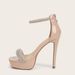 High Heels Women S New Thick Soles With A Line Belt Fashion Sandals_vogvips.com