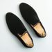 New Fashion Black Business Casual Loafers Daily Brown Matte Office Men's Shoes One Foot Pedal Brown Banquet Dress Leather Shoes_vogvips.com
