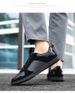 Men's Shoes Breathable Men's Small Sports Casual White Shoes Leather Shoes Walking Board Shoes_vogvips.com