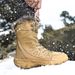 Martin Boots Large Size Snow Boots Men's Warm Men's Cotton Shoes Piled Thickened Men's Boots High Top Combat Shoes_vogvips.com