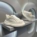 Men's Genuine Leather Shell Toe Chunky Platform Sneakers Breathable Fashion Casual Athletic Shoes Retro Lightweight Comfort_vogvips.com