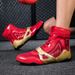 Boxing Shoes Unisex Shoes And Boxing Shoes Fighting Shoes Couples Non Slip Lightweight Sanda Training Shoes Competition Wrestling Fighting Shoes_vogvips.com