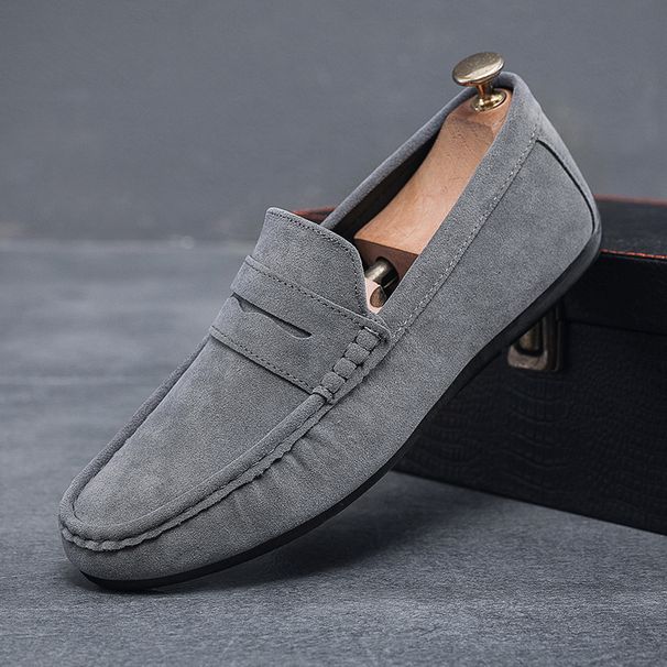 SHLIANG New Men's Loafers Lightweight Breathable Casual Shoes Men Flat Driving Shoes Soft Sole Slip-on Business Shoes Sneakers Y0228_vogvips.com