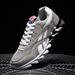 Sneakers Women Luxury Casual Tennis Fashionable Breathable Knitted Walking Black Anti Slip Lace Up Women's Running Shoes_vogvips.com
