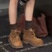 Top Layer Cowhide Martin 2025 Autumn Winter New High-Top Genuine Leather Women's Shoes Versatile Boots For Women_vogvips.com