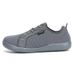 Men Wide Toe Breathable Mesh Canvas Sneakers Comfort Non Slip Casual Walking Shoes_vogvips.com