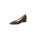 Elegant Pointed Toe For Women Low Block Heel Work Shoes Classic Slip On Office Pumps With Soft Leather Lining_vogvips.com