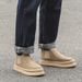 Martin Boots Leather Matte Short Boots High Top One Pedal Men's Shoes Thick Sole Heightening Chelsea Boots_vogvips.com