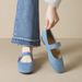 French Retro Flat-soled Mary Jane Shoes With Shallow Mouth Soft-soled Ballet Single Shoes For Women_vogvips.com