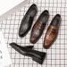 Unbeatable Quality British Fashion Pointed For Business Crocodile Pattern Leather Shoes, Large Size 47, Foot Casual Men's Shoes_vogvips.com