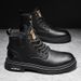 European Warm Series Martin 2025 New Trendy Autumn British Style Work Short Men's Casual Leather Boots_vogvips.com