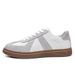Retro Leather Color Matching Platform Casual Sports Board Shoes Dexun Flying Weaving Matte Platform Men's Shoes_vogvips.com