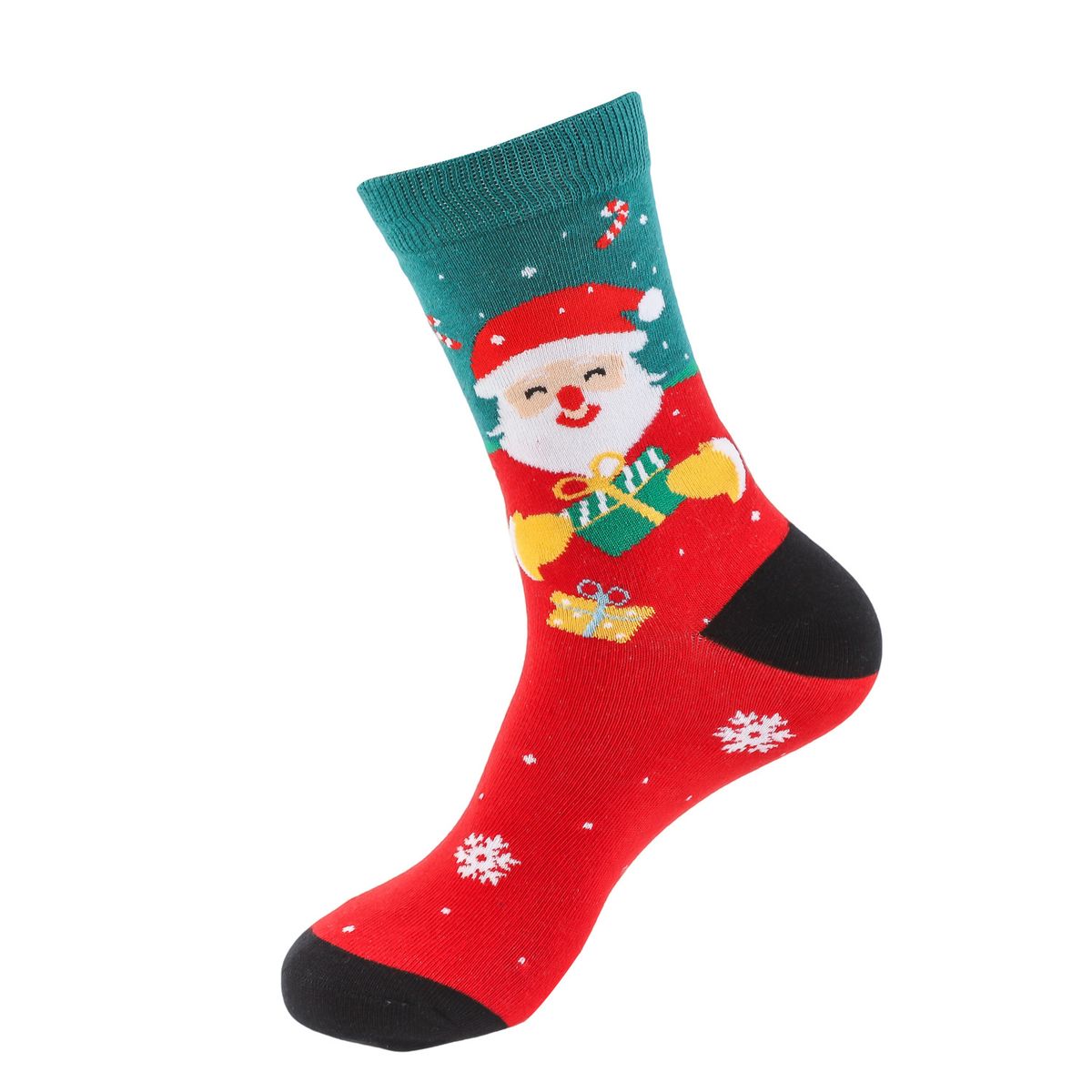 Large Size Trendy Christmas Socks Manufacturer In Stock, Christmas Thick Gift, Long Socks For Couples, Mid Tube Socks_vogvips.com