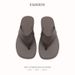 Flip-Flops 2025 Summer New Model For Outdoor Wear, European And American Fashion Beach Casual Flat Sandals Slippers_vogvips.com