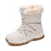 Women's Winter Snow Boots - Anti-Slip Mid-Calf Boots For Extreme Cold (Thermal Insulated & Waterproof)_vogvips.com
