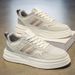 Men's 2026 New Summer Breathable Mesh White Sneakers, Versatile Casual Board Sports Shoes, Trendy Shoes For Students_vogvips.com