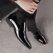 Trendy Business Dress British Pointed Toe Hooded Men's Leather Shoes Free Of Shipping 456_vogvips.com