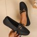 Plus Size Women's Fashion Casual Shoes Chain Design Thick Sole Round Toe Summer/Autumn New Style_vogvips.com