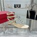 High Version 2025 Rivet Flat New Summer One Button Fashion Versatile Liuding Pinch Toe Roman Shoes Women's Cool_vogvips.com