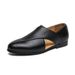 2025 Summer Breathable British Woven Leather Sandals For Men, Sizes 38-47, Large Size Hollow Slip-On Driving Shoes_vogvips.com