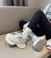 Paris Spider Web Thick-soled Dad Shoes For Women With Short Stature, Breathable Mesh Upper, Comfortable Leisure Sports Shoes_vogvips.com