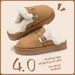New Winter Shoes Women, Outdoor Cotton Home Slippers, Warm Fleece-Lined Plush Slippers For Men And Women_vogvips.com