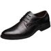 New Checkered Suit Business Leather Formal Men's Trendy Versatile Casual Work Groomsman Wedding Shoes Men_vogvips.com