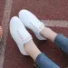 Summer 2024 Spring White Casual Shoes Flats Fashion Breathable Women Sneakers_vogvips.com