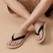 Summer New Casual Sandals Flip-Flops With Comfort Breath Lining, High-Density Resilient Midsole, Soft Elastic Feel Not Sagging_vogvips.com