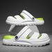 Men's Summer With Anti Slip And Wear-resistant Thick Sole, Toe Tips, Slippers For Outdoor Wear, Trendy Beach Hole_vogvips.com