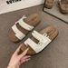 birken Stock Sandals Women, Summer 2025 New Model, Thick-Soled Height-Increasing Casual Beach Shoes, Suitable For Pairing_vogvips.com