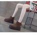 Snow Boots Women's Casual Versatile Low-top Thick-soled Thick-velvet Warm Short Boots Rear Zipper Women's Boots_vogvips.com
