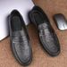 New High-End Gentleman British Style Men's Trendy Loafers Breathable Sole Soft Surface Business Leather Shoes_vogvips.com