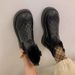 Martin women, white warm soled snow boots women in winter 2024, new style for outerwear with plush and thick anti slip_vogvips.com