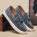 SHLIANG New Men's Suede Leather Loafers Classic Loafers Walking Shoes Casual Slip-On Driving Shoes For Men X0003_vogvips.com