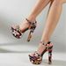 Waterproof Table Beautiful High Heels High Heels Sandals_vogvips.com