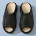 New Type One Word Dragged Men's Summer Wear Resistant, Anti Slip, And Odor Proof Cool EVA Thick Bottom Height Raising_vogvips.com